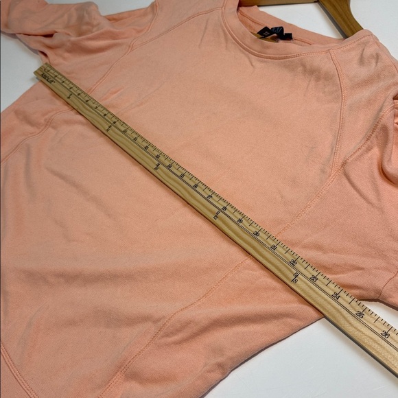 Sweaty Betty Coral Long Sleeve Sweatshirt Size Large - Picture 4 of 7